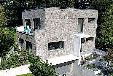 Massivhaus, Bauhaus, Alstertal von Kagebau, Ansicht 1