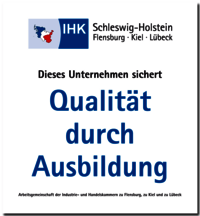 IHK Siegel - Qualität durch Ausbildung