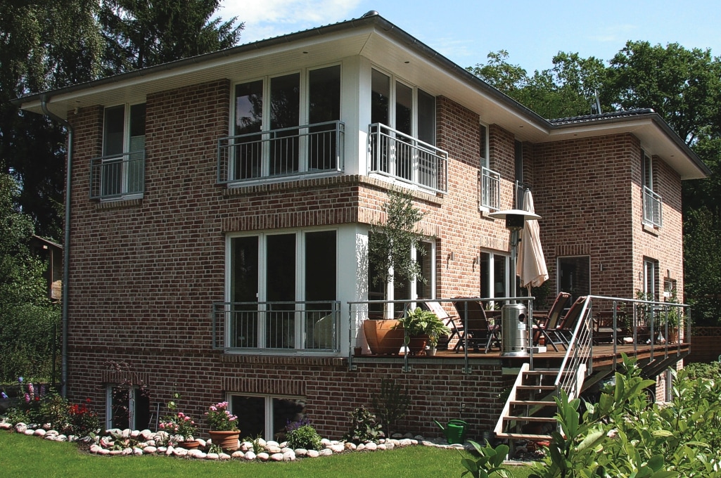 Massivhaus, Stadtvilla mit Toskanaflair "Buchenhain" von Kagebau - Ansicht 1